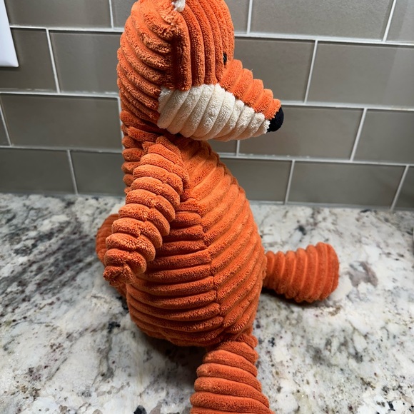 Jelly Cat Cordy Roy Fox bean filled texture animal plush toy 17 imaginary play - Picture 8 of 16